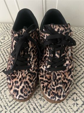 DKNY leopard sneakers